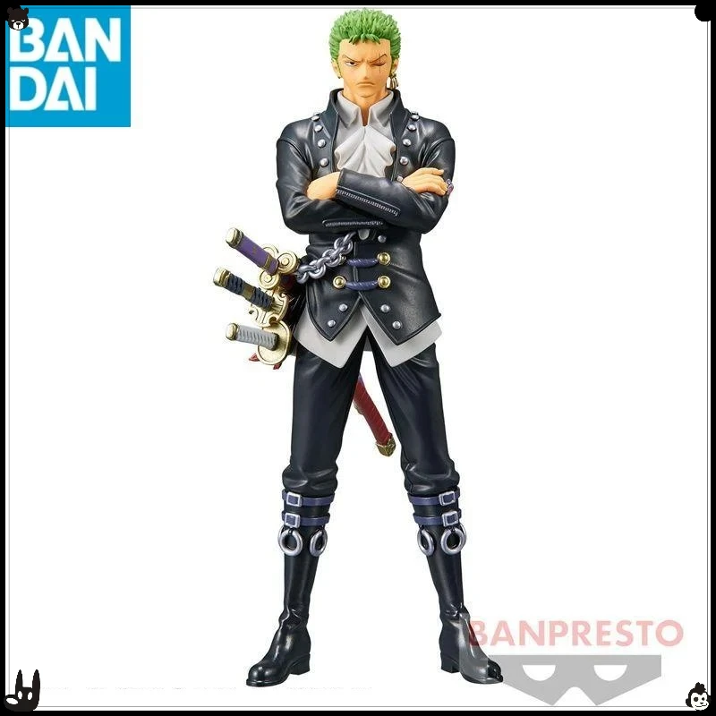 

In Stock Original BANDAI BANPRESTO ONE PIECE FILM RED Roronoa Zoro Vlo.3 PVC Figure Model Collection Toy Gift