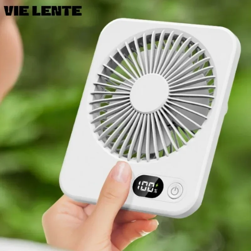 USB Portable Ventilateur Mini Desk Fan Operation 4 Speed Wind Standing Fans Air Circulator Ventilator Fan for Office Desk Home