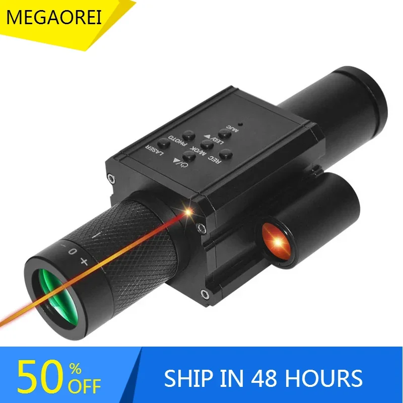 

2025Digital Night-Vision Telescopic Sight Day Night Use FMC Multi-coated Lens AMOLED Display Infrared Video Camera Monocular Sco