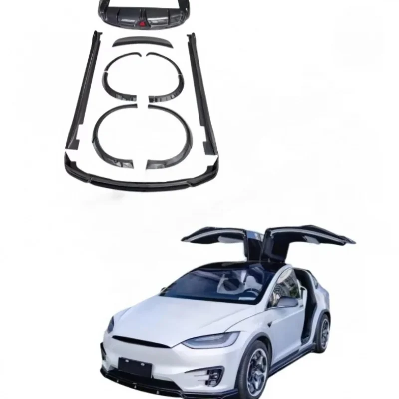

Premium Accessories New Products Wide Car Bumper Spoiler X Side Skirts Body Kit Exter Durable