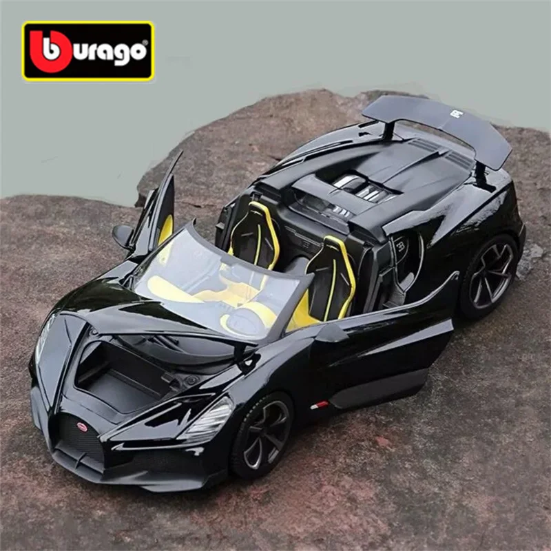 

1/18 Bugatti Mistal Alloy Roadster Sports Car Model Diecast Metal Racing Car Vehicles Model Simulation Collection Kids Toys Gift