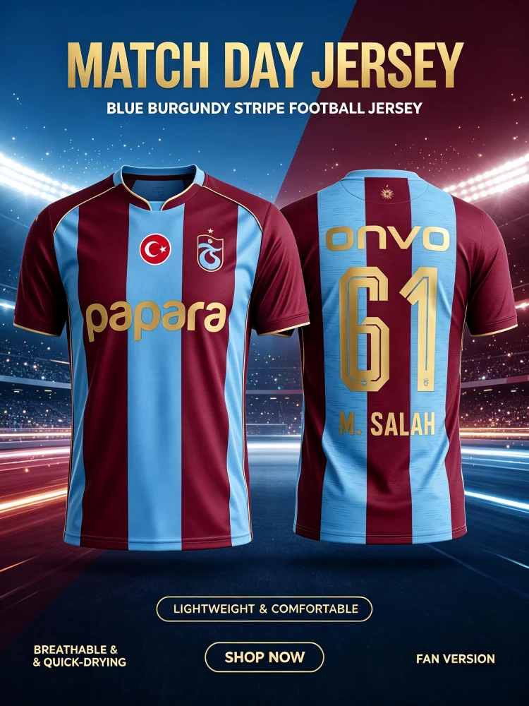 Sports Equipment Jersey - Trabzonspor Salah 61 Musim Panas Baru