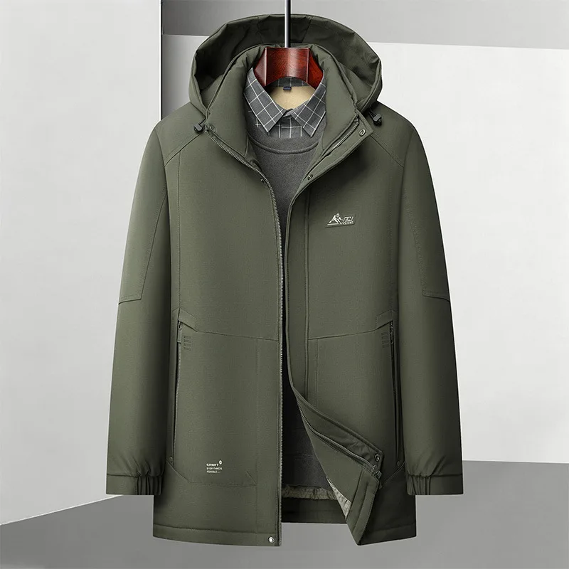 Winter Men's Cotton Jacket Trendy Multi-Color Warm Leisure Fashion 2026 Casual Outerwear for Men
