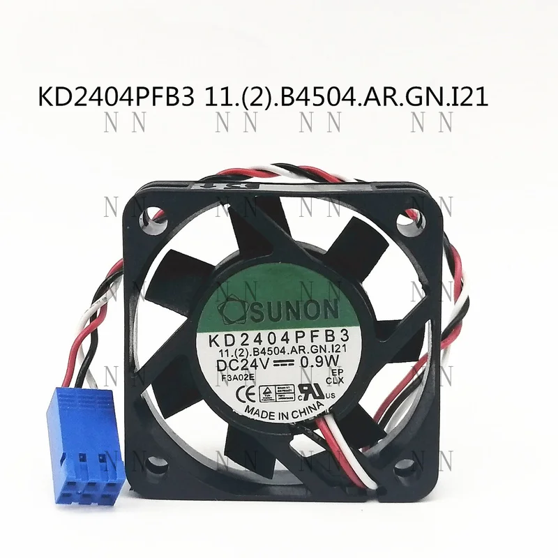 GGT   FOR SUNON KD2404PFB3 11.(2).B4504.AR.GN.I21 24V 0.9W 4010 3-line Inverter fan