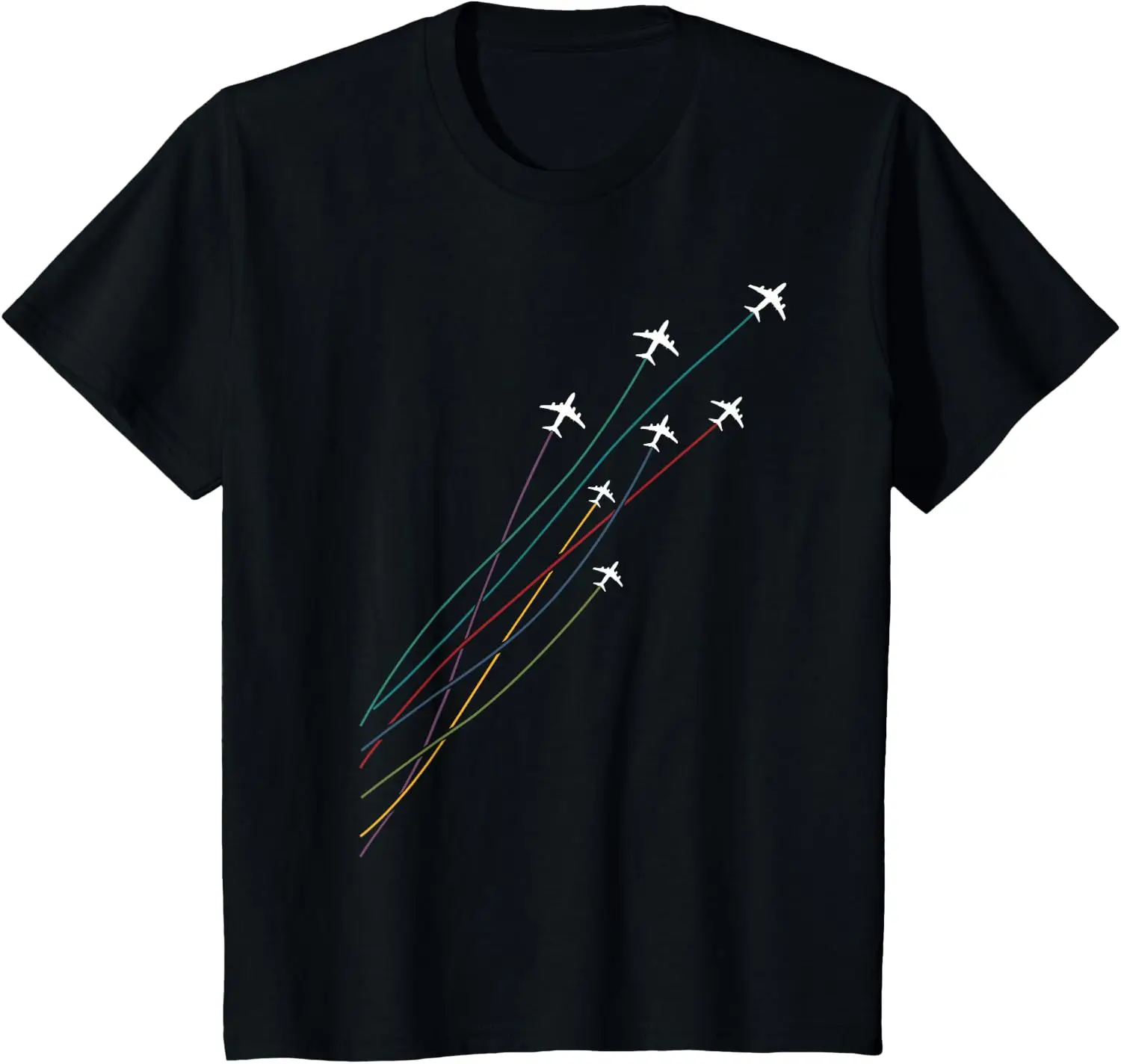 Pilot Commercial Passenger Airplanes Aeroplanes Airline Gift T-Shirt Small Cotton Casual Kid Graphic T Shirt Camiseta Streetwear
