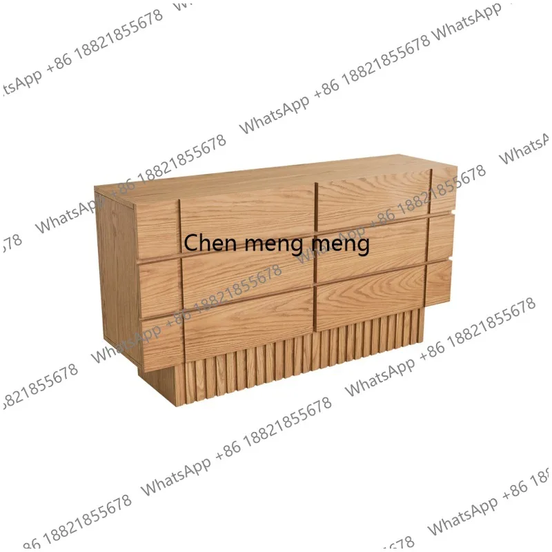 

Тумба-буфет из массива дерева в стиле лофт для гостиной, шкаф для хранения, тумба для прихожей в стиле Bone Line