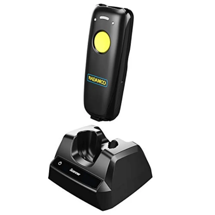 

Беспроводной 2D сканер штрих-кодов, совместимый с Bluetooth, портативный USB-сканер 1D/2D QR-кодов для инвентаризации, считыватель изображений штрих-кодов