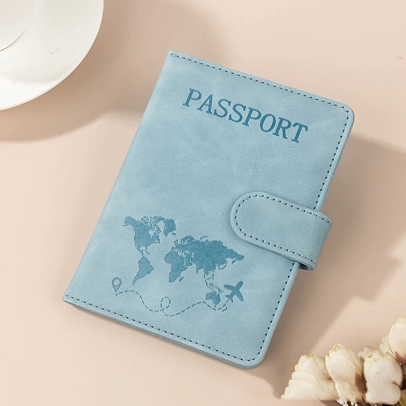 RFID-Reisepasshülle für Frauen/Männer, Niedliche Reisepass-Brieftasche mit RFID-Blockierung und Kartenfächern, RFID-Reisepasshülle/-Etui Reisebrieftasche – Detail 7