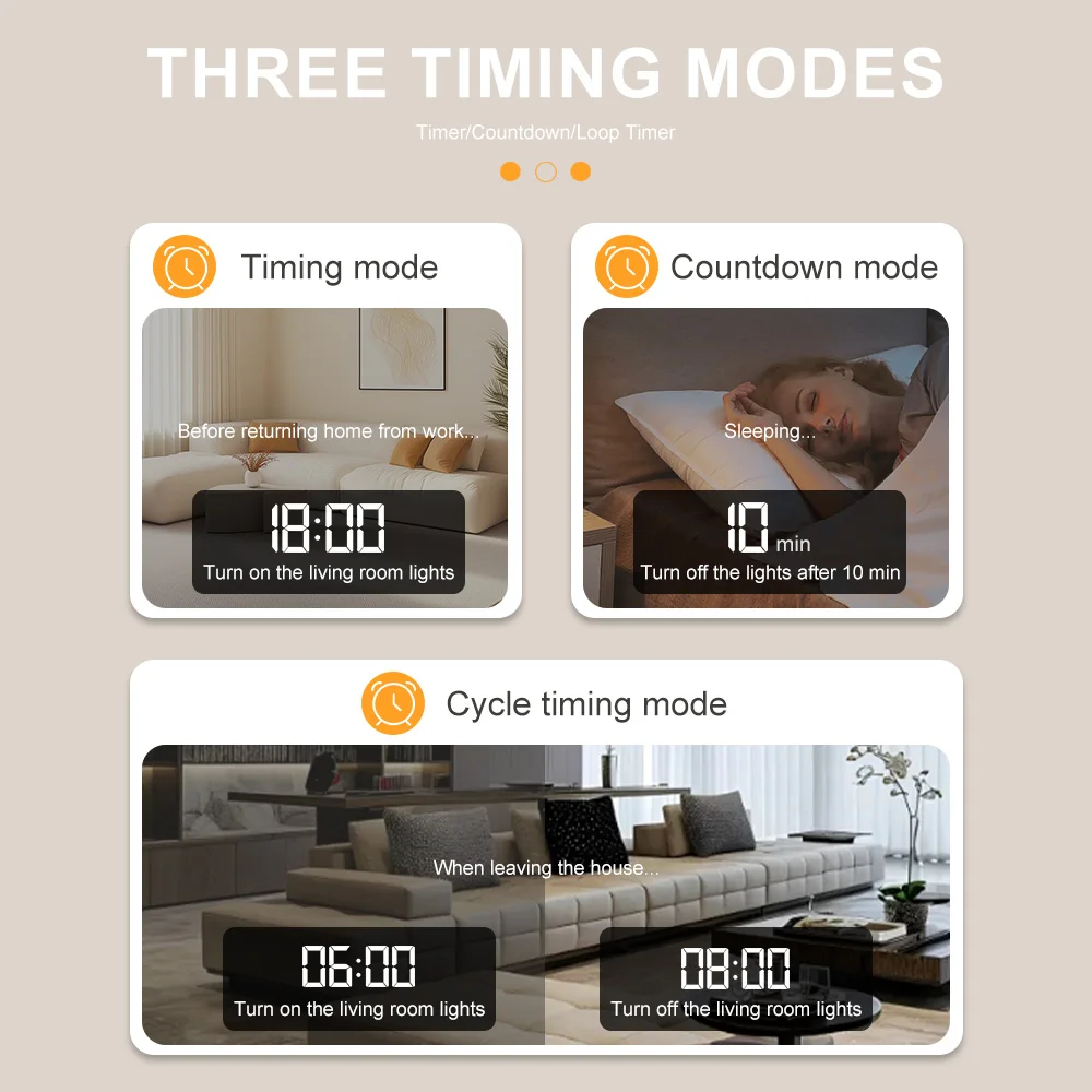 DIY GO 1P+N 1-63A TUYA WIFI Smart-Schalter kWh-Messung Leistungsschalter Timer mit Spannungs- und Stromschutz, Wiedereinschaltfunktion, Prepaid – Detail 7