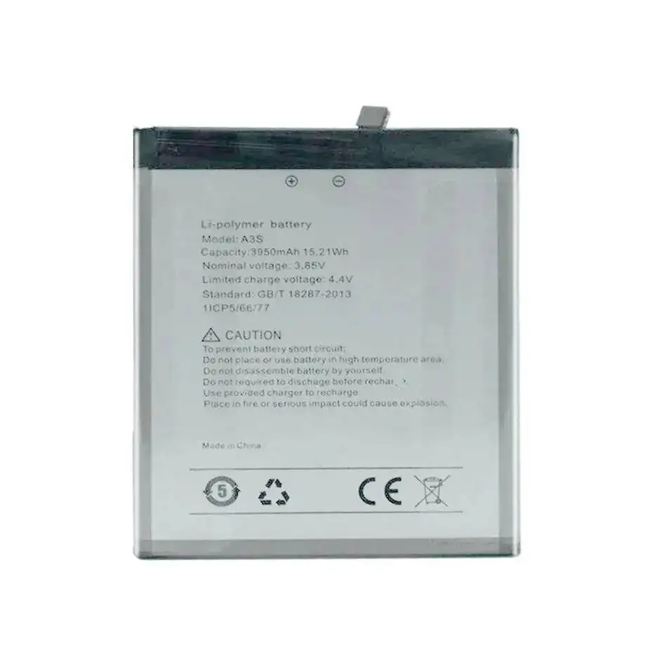 Fast Shipping For Umidigi A3S Mobile Phone Battery Portable 3950Mah