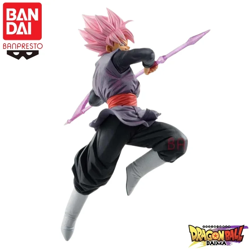 In Stock Bandai Original Banpresto Dragon Ball Gxmateria Goku Black Action Figure Model Doll Brand New Boxed Figurine view 3