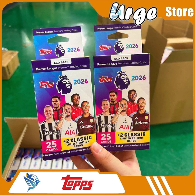 topps premier league booster box 2026 Pack This innovative trading card collection brings fans closer than ever before to the heroes of the Premier League UNBOXING FULL BOOSTER BOX (450