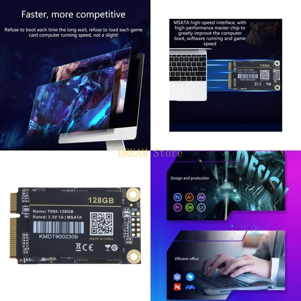 3x5cm SSD Drive mSATA Internal Hard Drive 128GB best sale