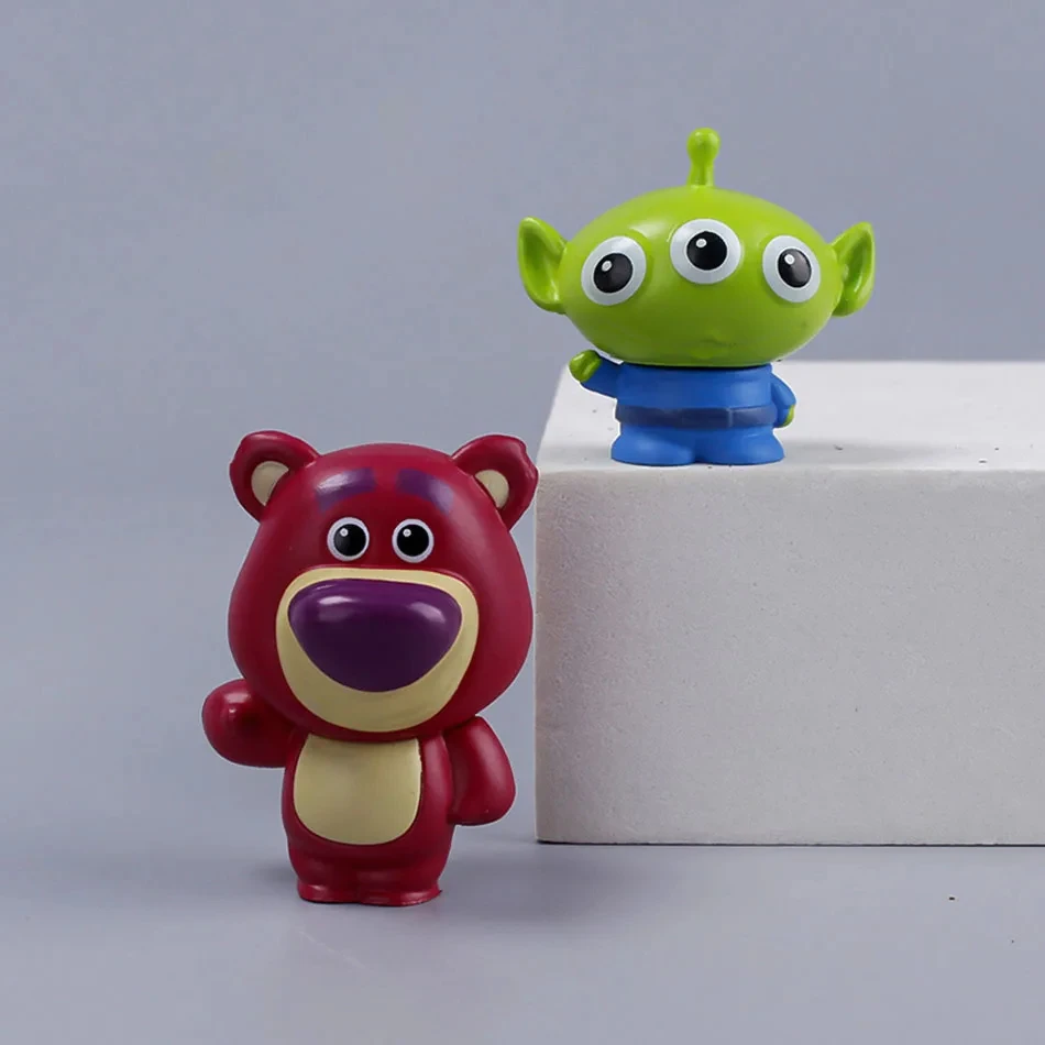 ชุดของเล่นดิสนีย์ ทอยส์ สตอรี่ 4 จำนวน 8 ชิ้น/ชุด โมเดลการ์ตูน ตุ๊กตาแอ็คชั่น วู้ดดี้ บัซ ไลท์เยียร์ ของสะสมอนิเมะ ฟิกเกอร์โมเดล