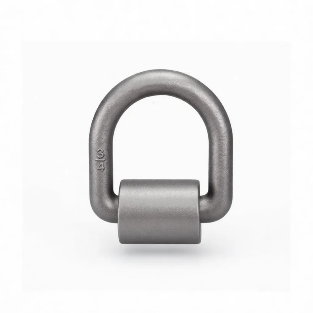 Heavy Duty D Ring Tie Down Weld On Anchor Forged Steel Metal Hardware For Trailer Hitch Engineering Machinery Lifting