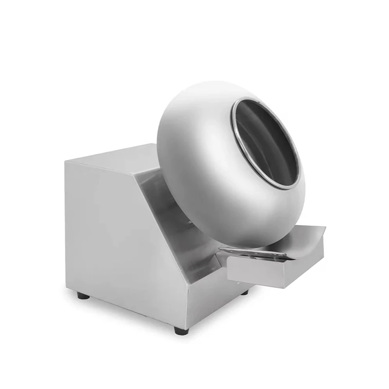 견과류 및 사탕 코팅 기계: 초콜릿 코팅, 설탕 광택 및 초콜릿 빈 코팅 드라제 기계