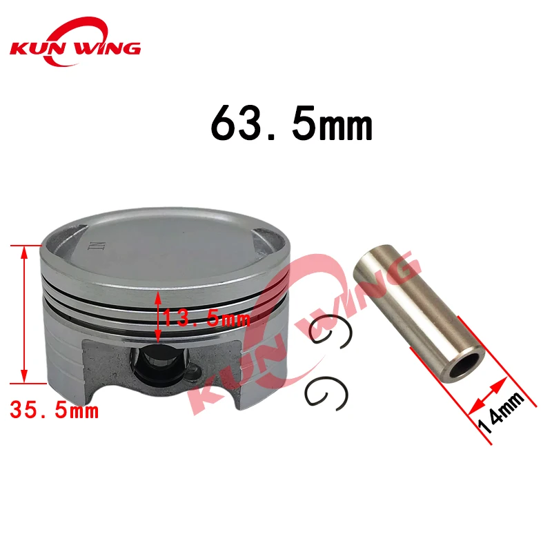 63.5MM Big Bore Cylinder Kit Piston Ring 185cc For Honda XR150 XR 150 L CBF150 CRF150F 2006-2019 Motorcycle Engine Parts