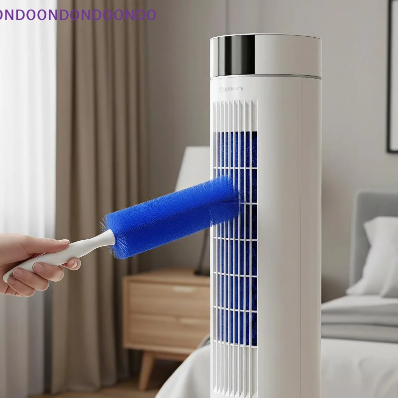 Fan Cleaning Brush With Dense Flexible Bristles High Efficiency Dust Removal For Home Fan Air Conditioner  Cleaning