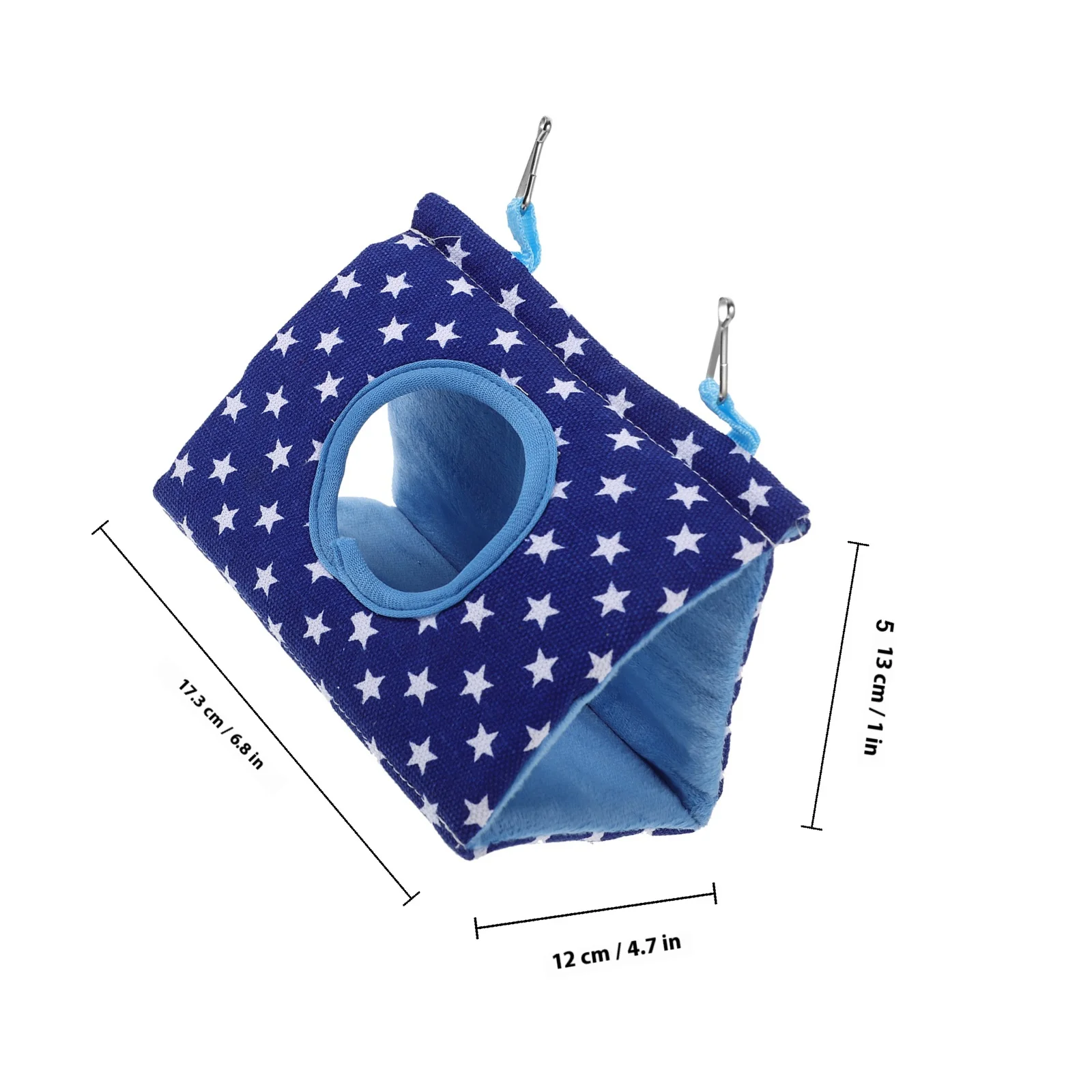 قفص عش الببغاء أرجوحة الطيور مادة القطن متينة وآمنة وعمر طويل مريح يستريح بقعة تصميم ملون يجذب الحيوانات الأليفة