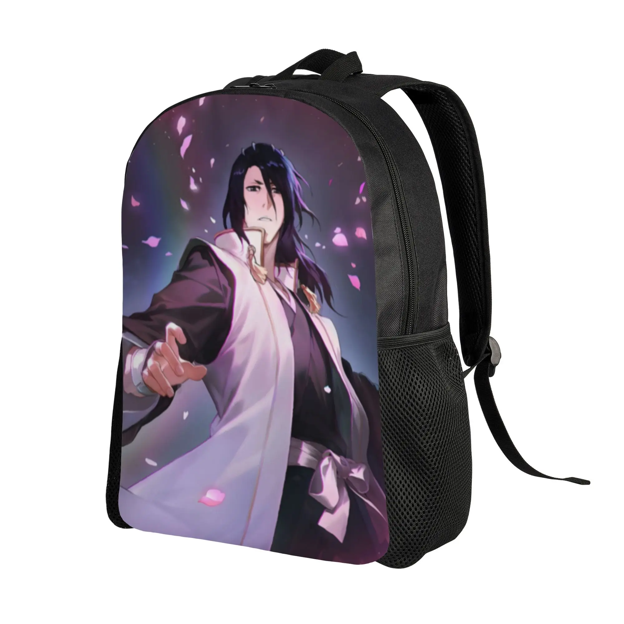 Bleach Handbag Back to school season Byakuya Kuchiki (2)  Dual-Use Backpack