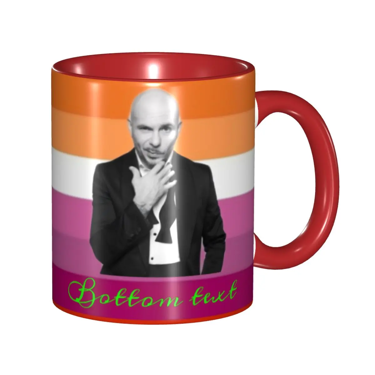 Singer Pitbull Tour 2026 Coffee Mugs Novelty Cup For Home