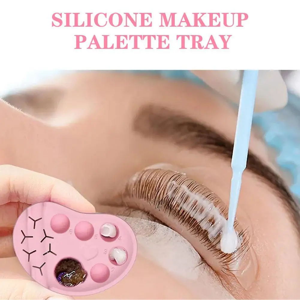 Lash Lift Pallet Multifunctional Eyelash Lifter Silicone Pallet Beauty Tools Lash Lift Pallet Silicone Makeup Tools Beauty