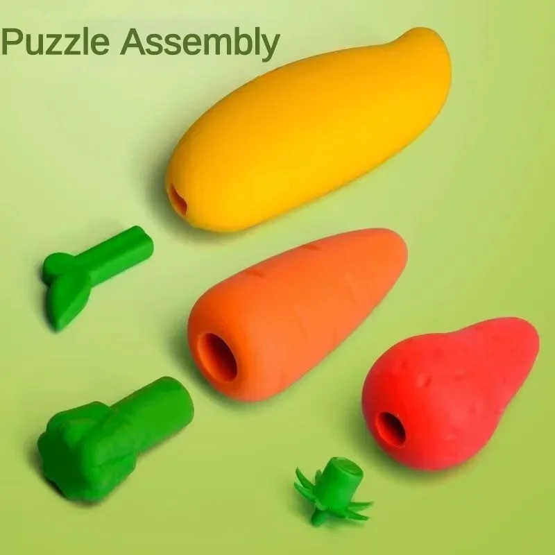 Creative Fruit Eraser Cute Carrot Mango Strawberry Pineapple Pencil Eraser Gift for Children School Supplies Student Stationery