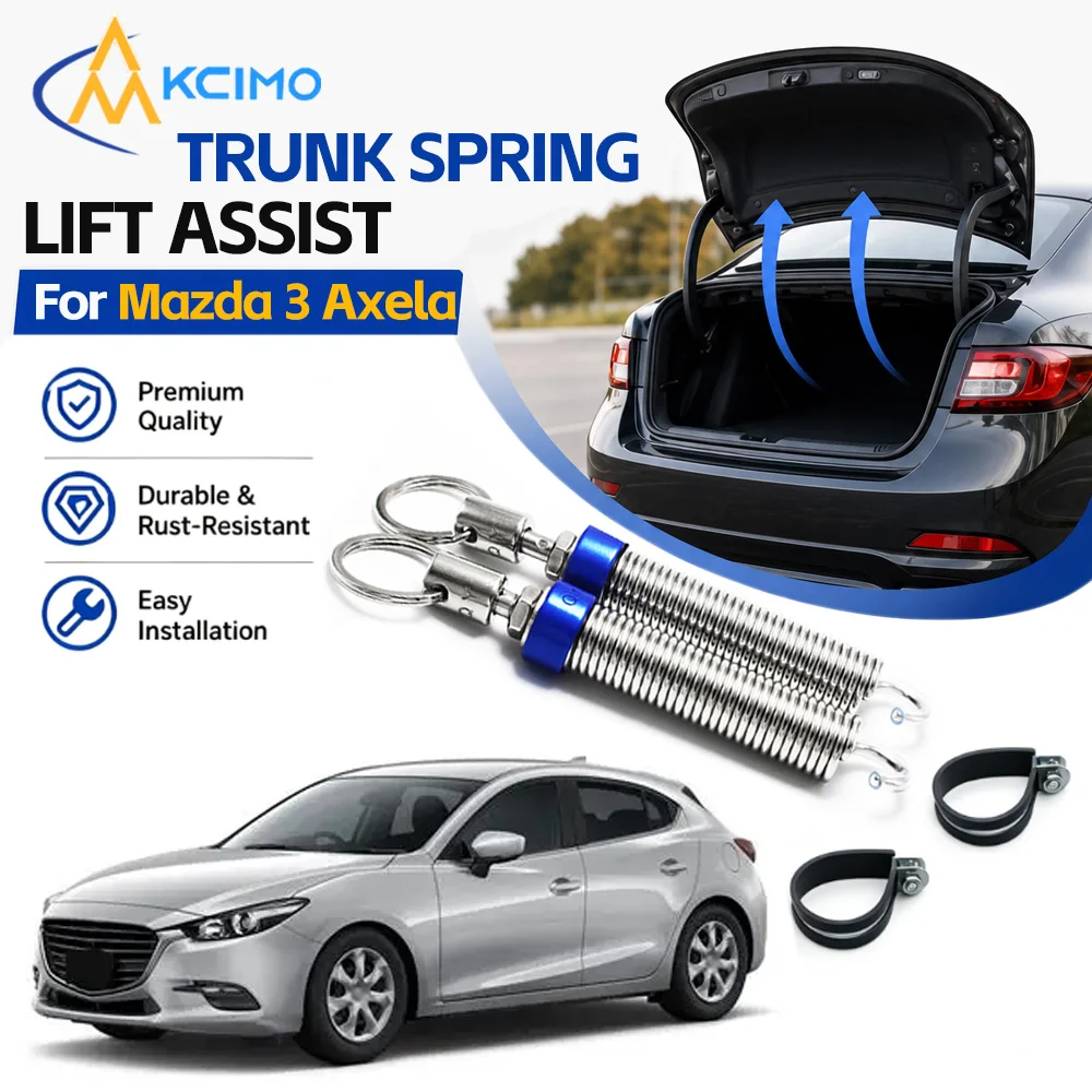 For Mazda 3 Axela Adjustable Trunk Lid Lift Spring Kit Auto Boot Automatic Opening Tension Lifter Device Rear Tailgate Lid Parts