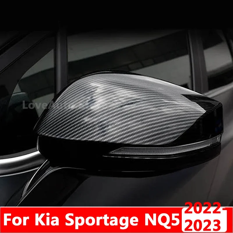 

Для Kia Sportage NQ5 2022 2023, автомобильная лампа, хромированная крышка заднего вида, левое и правое боковое крыло, декоративные аксессуары