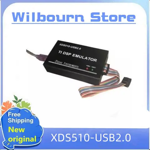 XDS510-USB2.0 XDS510 DSP 시뮬레이터 T1, CCS3.3 및 CCS4 지원, 무료 배송, 로트당 1 개