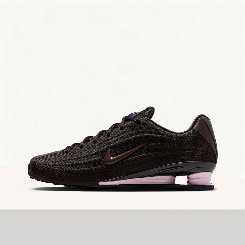 

Женские повседневные кроссовки Nike SHOX Z: простые, удобные, универсальные и дышащие, с низким верхом – черные и коричневые HQ7540-200