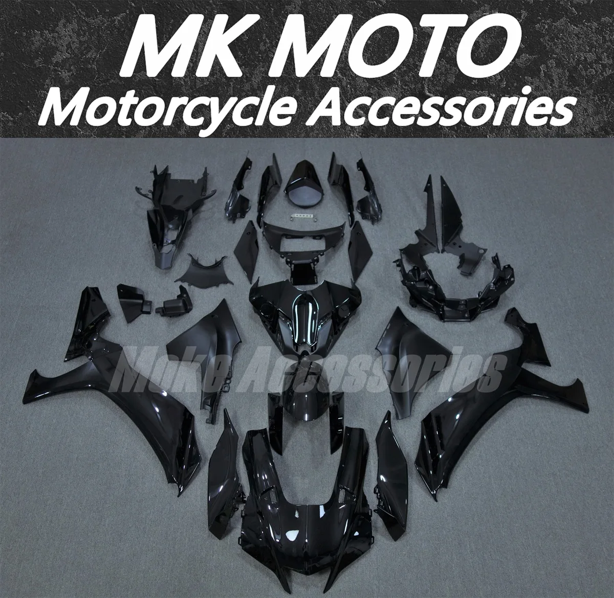 

Комплект обтекателей для мотоцикла подходит для Yzf R1M R1 2020 2021 2022 кузов высокого качества Abs Инжекция черный