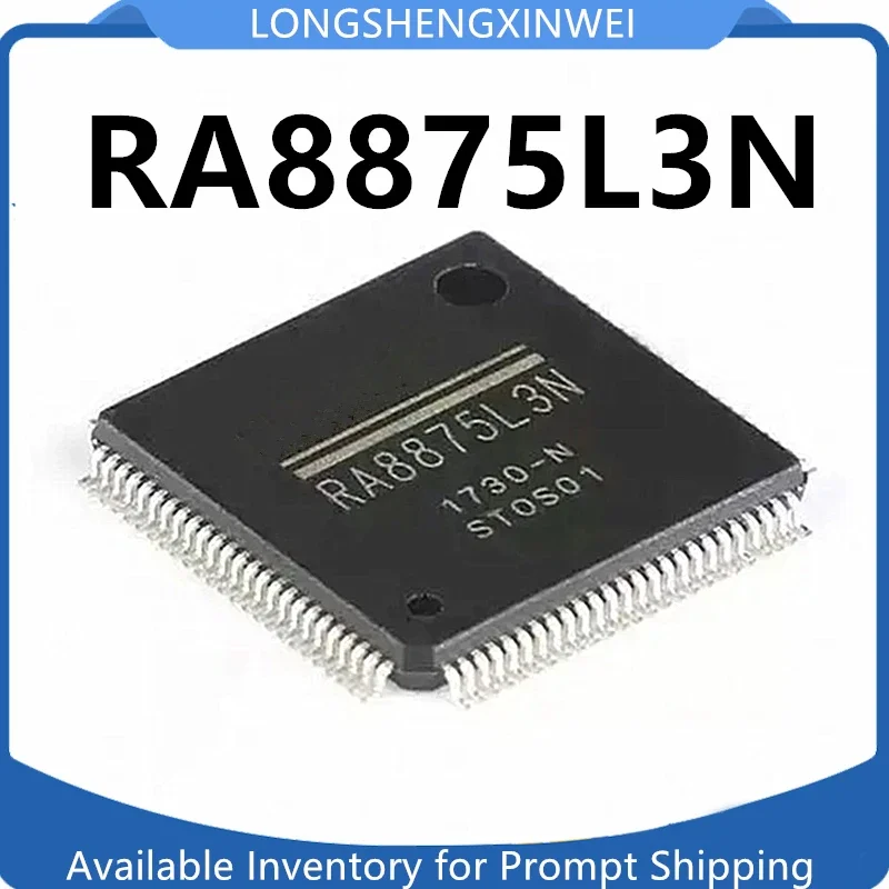 1PCS New RA8875L3N RA8875L3 RA8875 TQFP100 Original LCD Control Chip