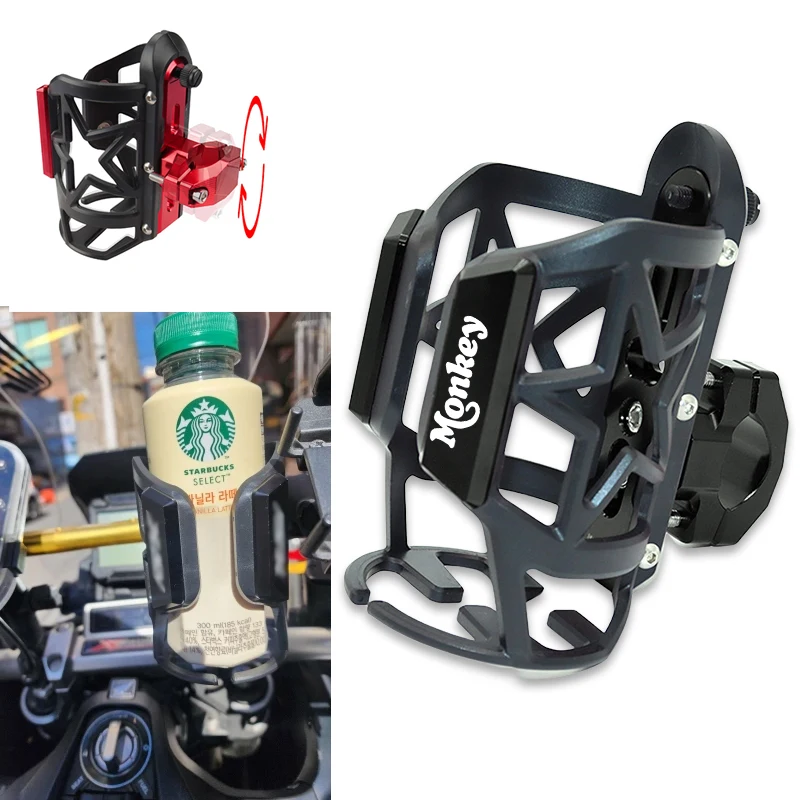 Para Honda Monkey Z 125 Z125 Monkey125 2018-2022 2021 soporte para vasos y bebidas accesorios de motocicleta portavasos para botellas y bebidas