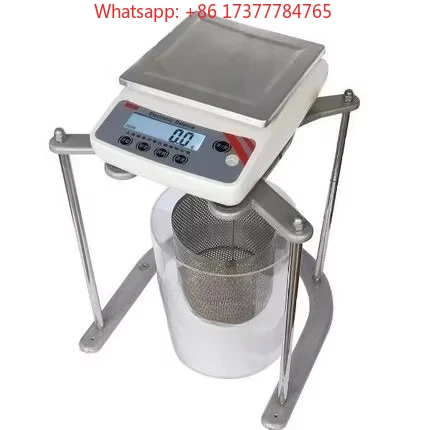 Specific Gravity Scale Hydrostatic Density Balance for Asphalt Concrete Gravel Pebbles