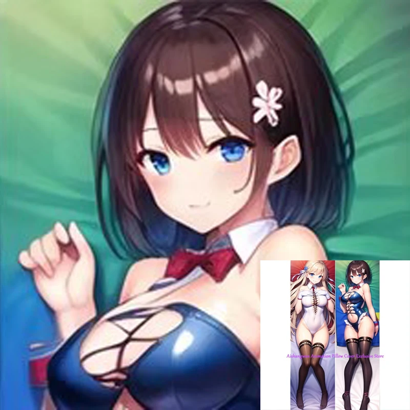 

Dakimakura Anime Pillow Cover Girl Double Sided Print 2Way Cushion Bedding Festival Gifts Gifts