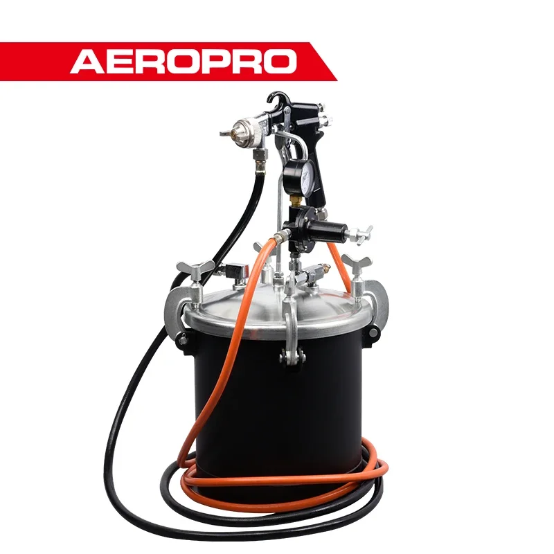 AEROPRO A8312 High Quality Automatic Mixing Paint Tank Gun