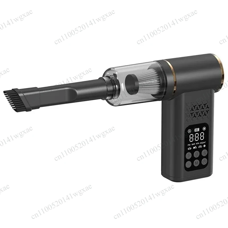 Multifunctional Car Wireless Vacuum Cleaner Digital Tire Inflator Portable Emergency Air Pump