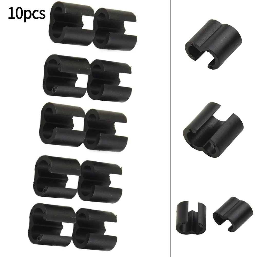 

Cable Clips Cable Guide Plastic Household Hydraulic Road Bike Shift Cable 10pcs Accessories Clips Frame Fixture