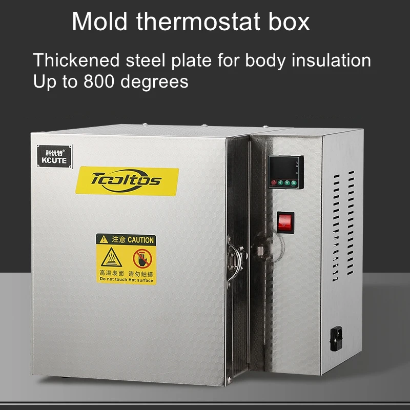 Plaster mold thermostat intelligent digital display high temperature 800 ℃ industrial oven heating equipment gold-beating tools