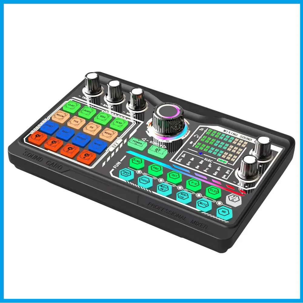 Professionele podcastmicrofoon SoundCard-kit voor pc Smartphone Laptop Computer Vlog-opname Live streaming YouTube P300