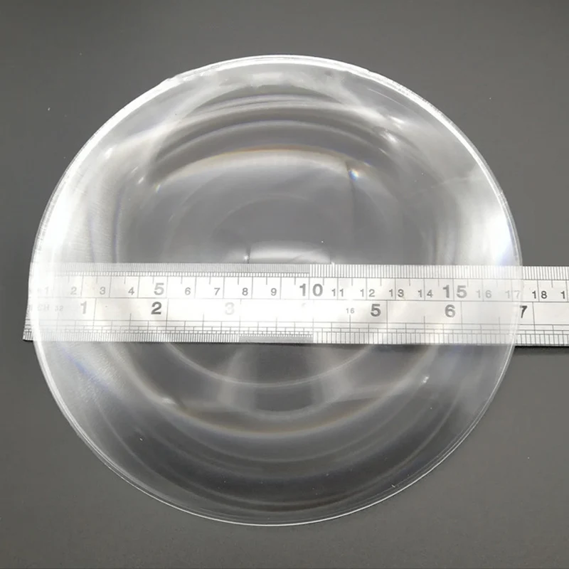 Diameter 170MM Round PMMA Fresnel Optical Fine Threaded Symmetric Faculae Lens for Reading Amplification Plastic Lenses