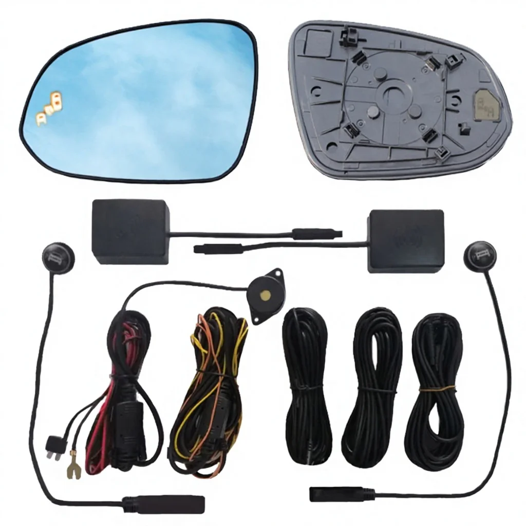 Millimeter-wave BSD Lane Change Assist Warning System Blind Spot Monitor with Lens
