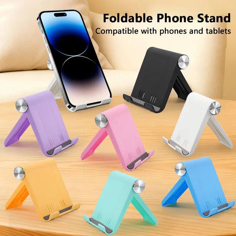 

Adjustable Phone Holder Stand Smartphone Tablet Support Desktop Support Cell Phone Mobile Holder Lazy Bracket New 2026