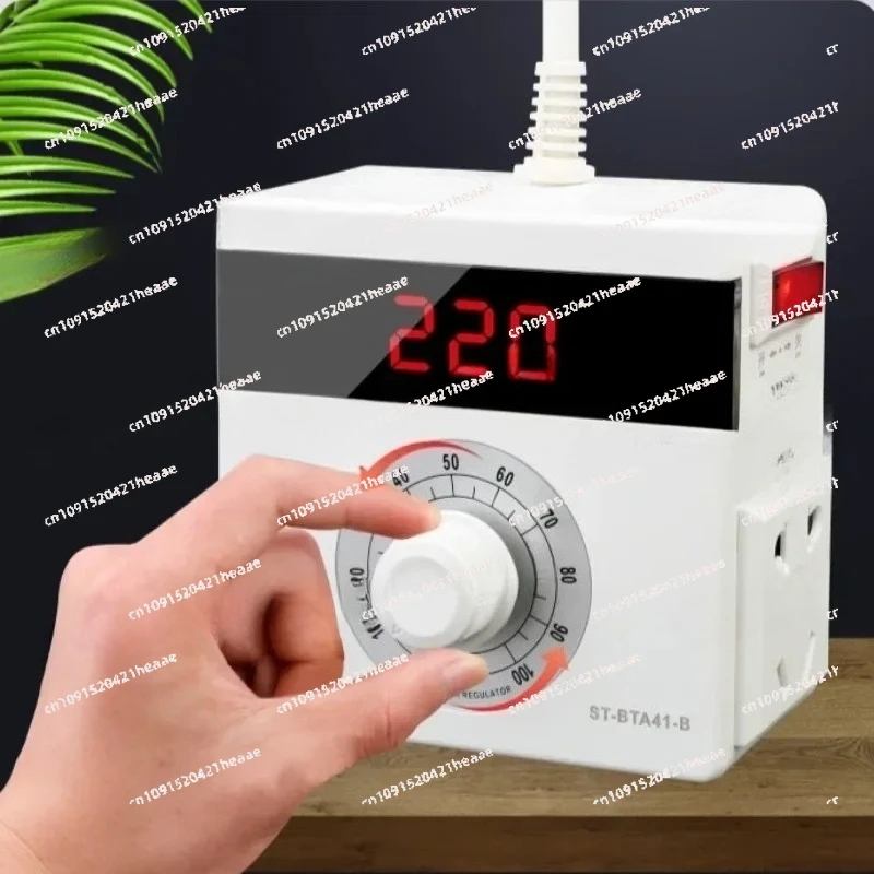 Suitable for 4000W Electronic Voltage Regulator Motor Fan Speed Regulation Electric Furnace Heating Tube Regulator  220V