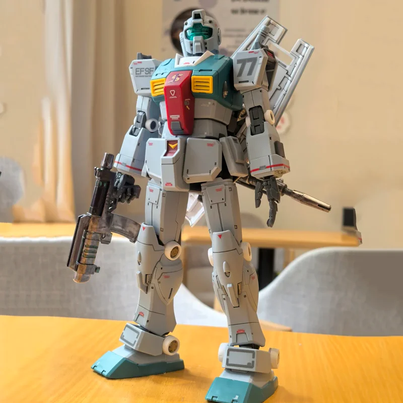 HG 1/72 FangDaJing RGM-79 GM Sleggar مقياس متابعة الجمعية أطقم منمذجة عمل أرقام سطح المكتب الديكور الصبي لغز اللعب هدية