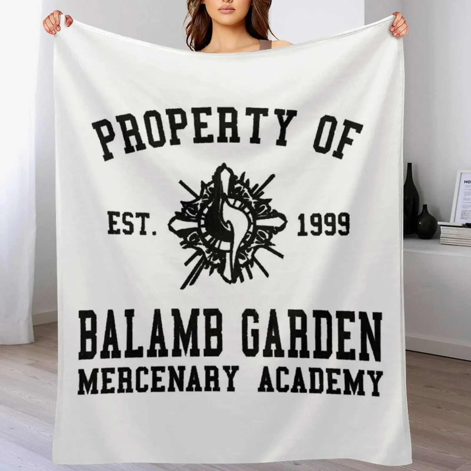 

Property of Balamb Garden Throw Blanket Soft Breathable Blanket for Night Sleeping
