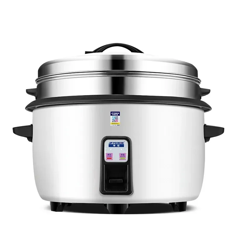 220V Extra-Large Non-Stick Commercial Rice Cooker for 20 People, Old-Fashioned, Large Capacity, Classic Style AF