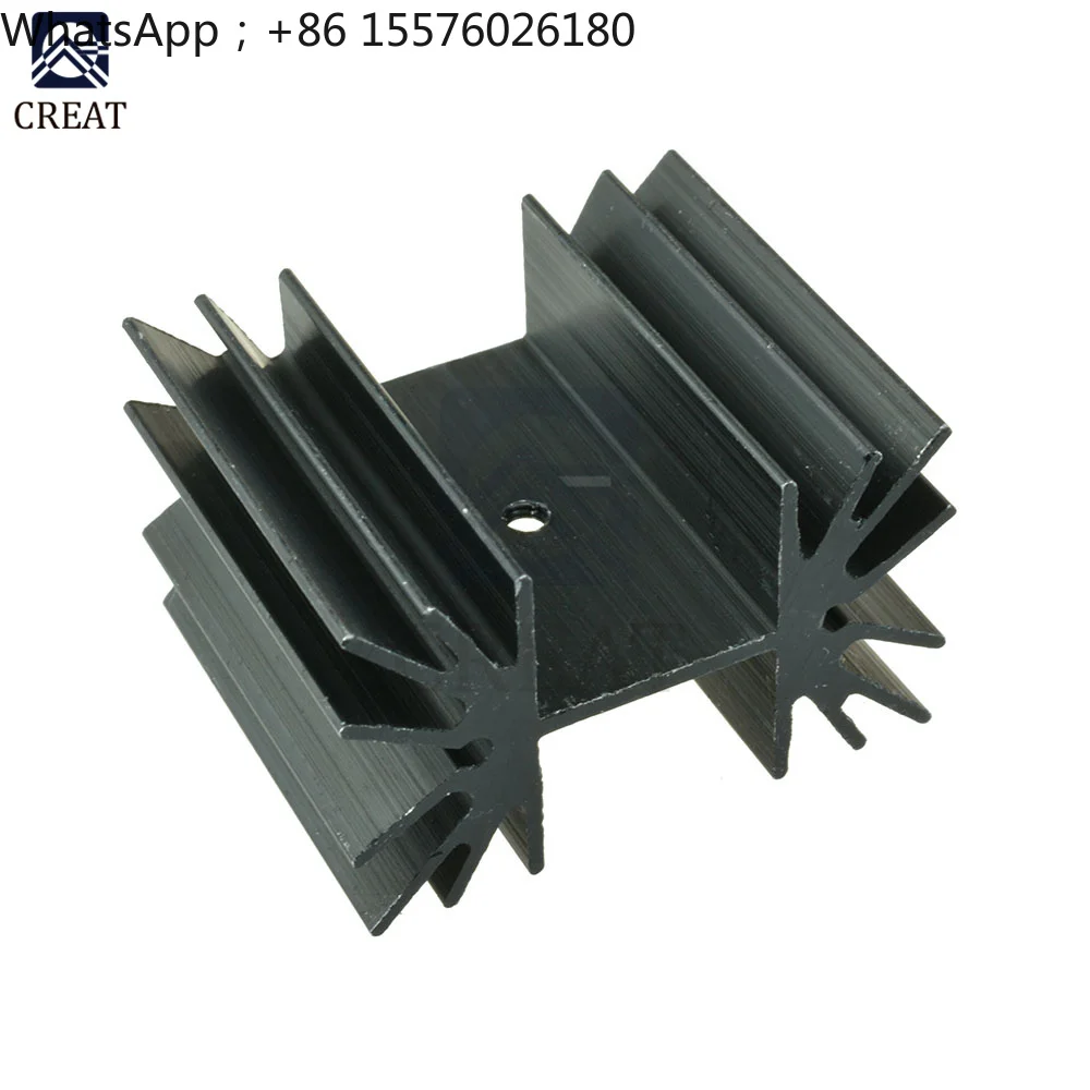 35x42x25.4mm IC Aluminum Heat Sink Cooling Fin For Module Mosfet Transistors