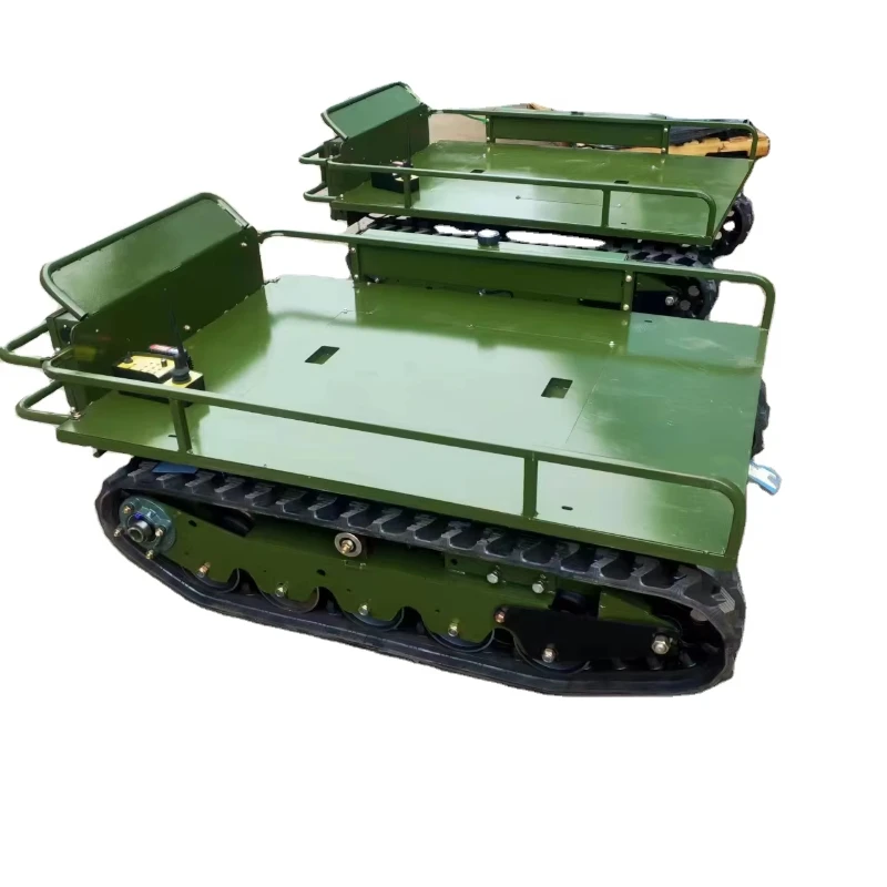 500Kg 1000kg 1500kg crawler mini dumper remote control electric crawler transporter